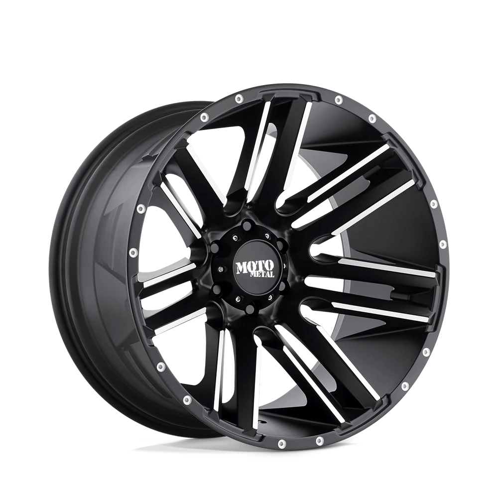 Moto Metal MO978 RAZOR Wheel | Satin Black Machined