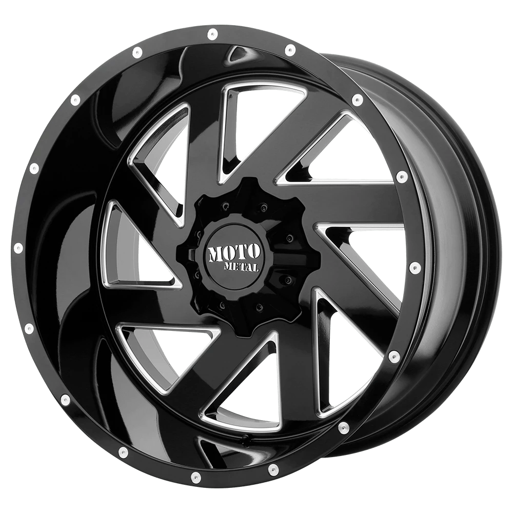 Moto Metal MO988 MELEE Wheel | Gloss Black Milled