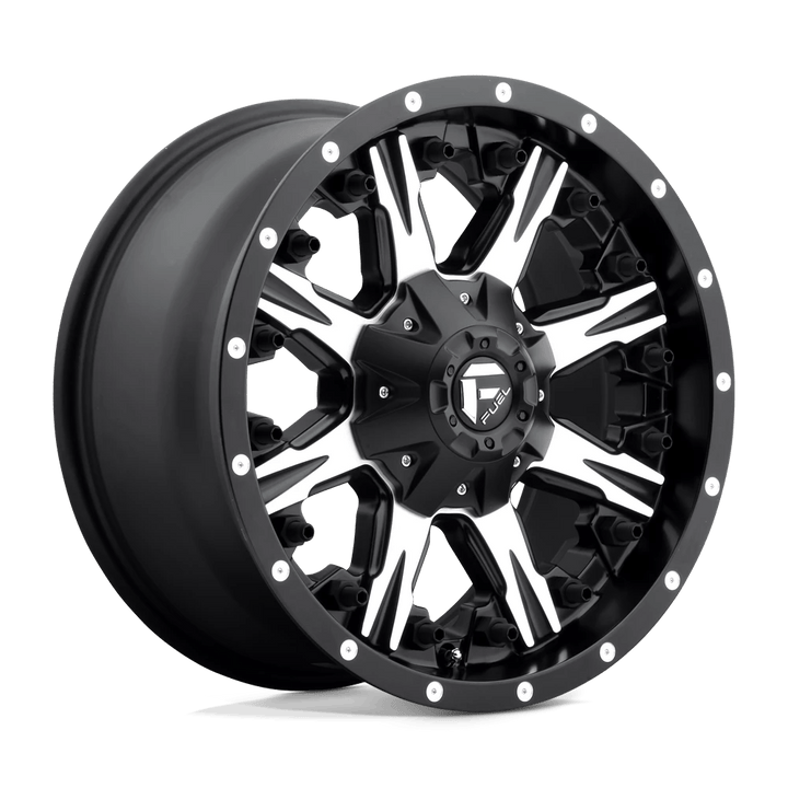 Fuel 1PC D541 NUTZ Wheel | Matte Black Machined