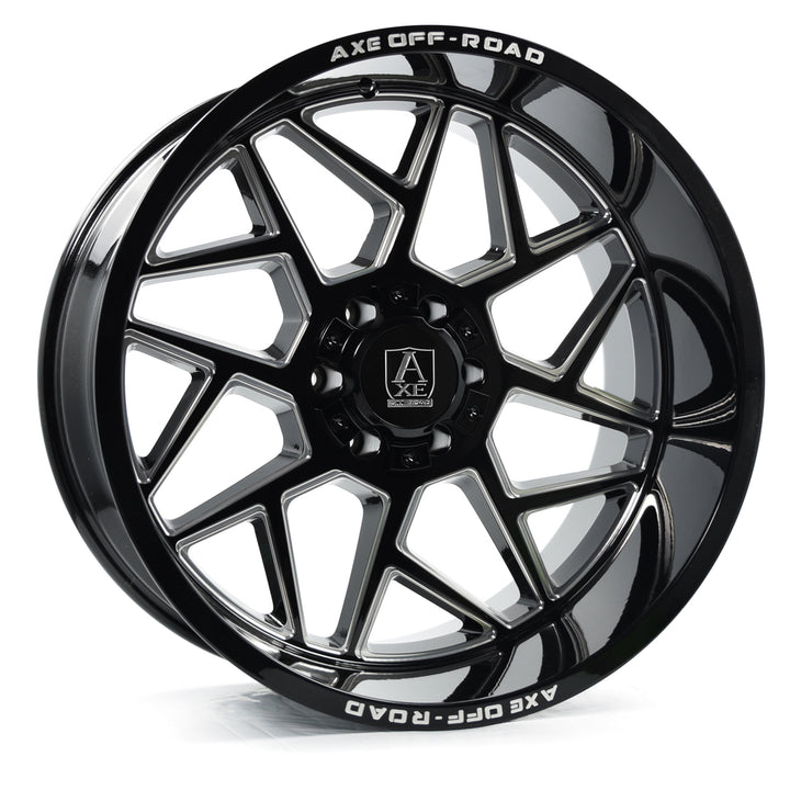 AXE NEMESIS Wheel | Gloss Black Milled
