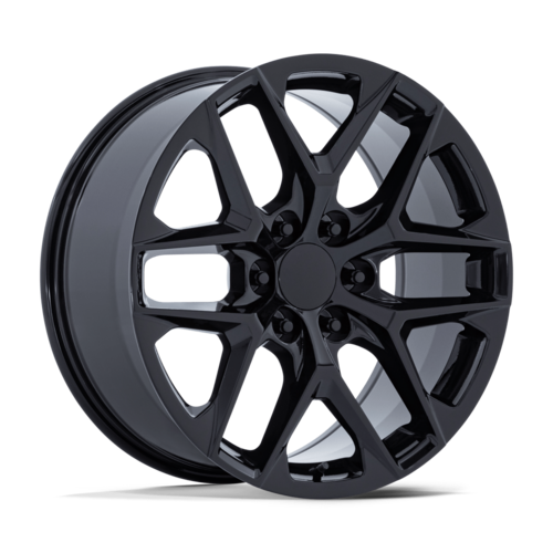 Performance Replicas PR229 20x9 Gloss Black Wheel with 6x139.7 Bolt Pattern and +28 Offset