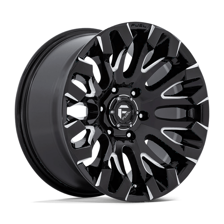 Fuel 1PC D828 QUAKE Wheel | Gloss Black Milled