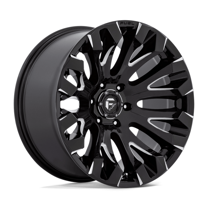 Fuel 1PC D828 QUAKE Wheel | Gloss Black Milled