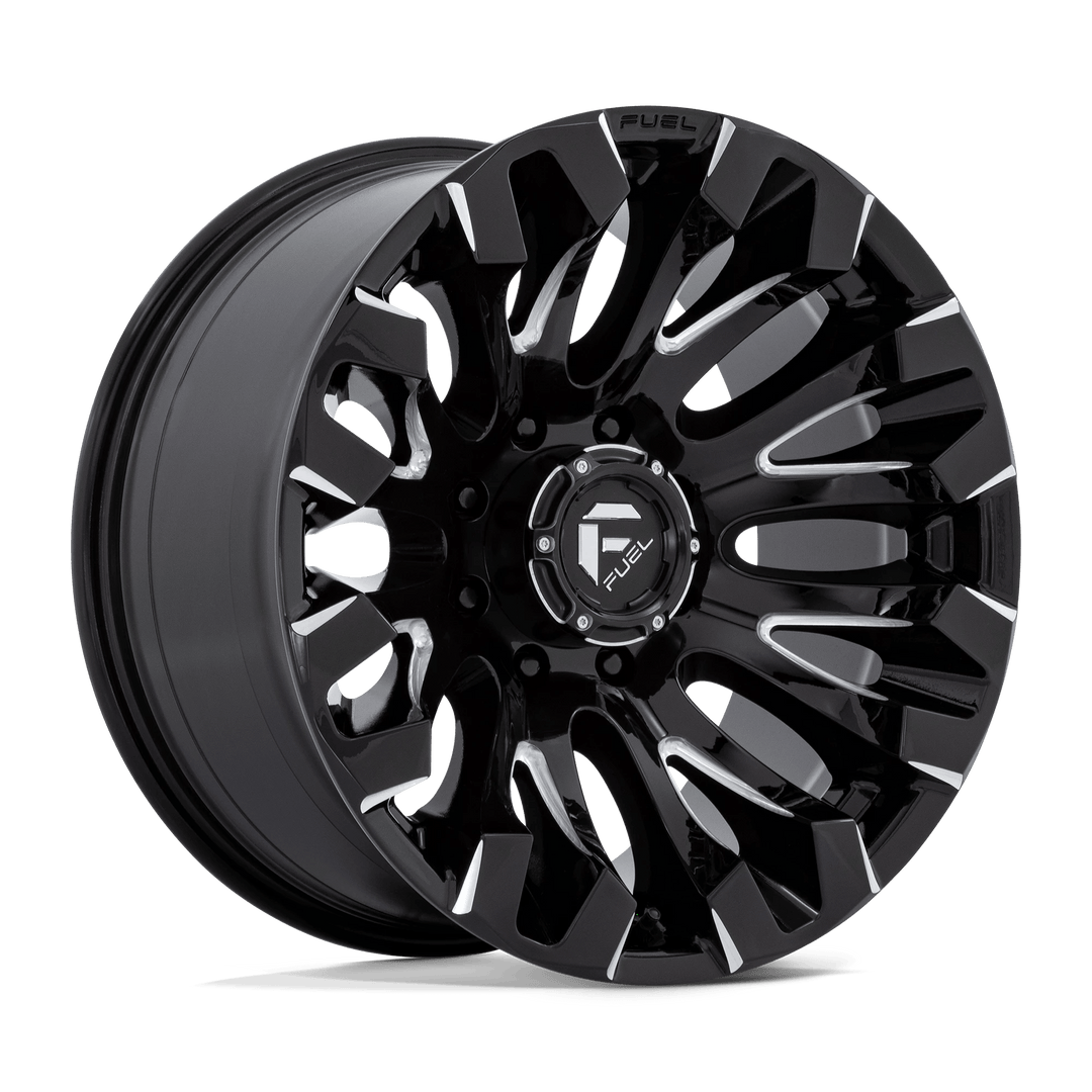 Fuel 1PC D828 QUAKE Wheel | Gloss Black Milled
