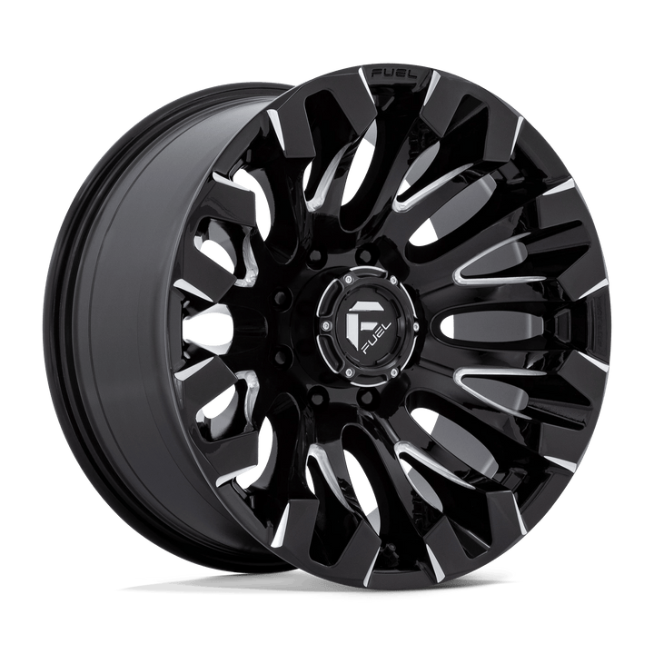 Fuel 1PC D828 QUAKE Wheel | Gloss Black Milled