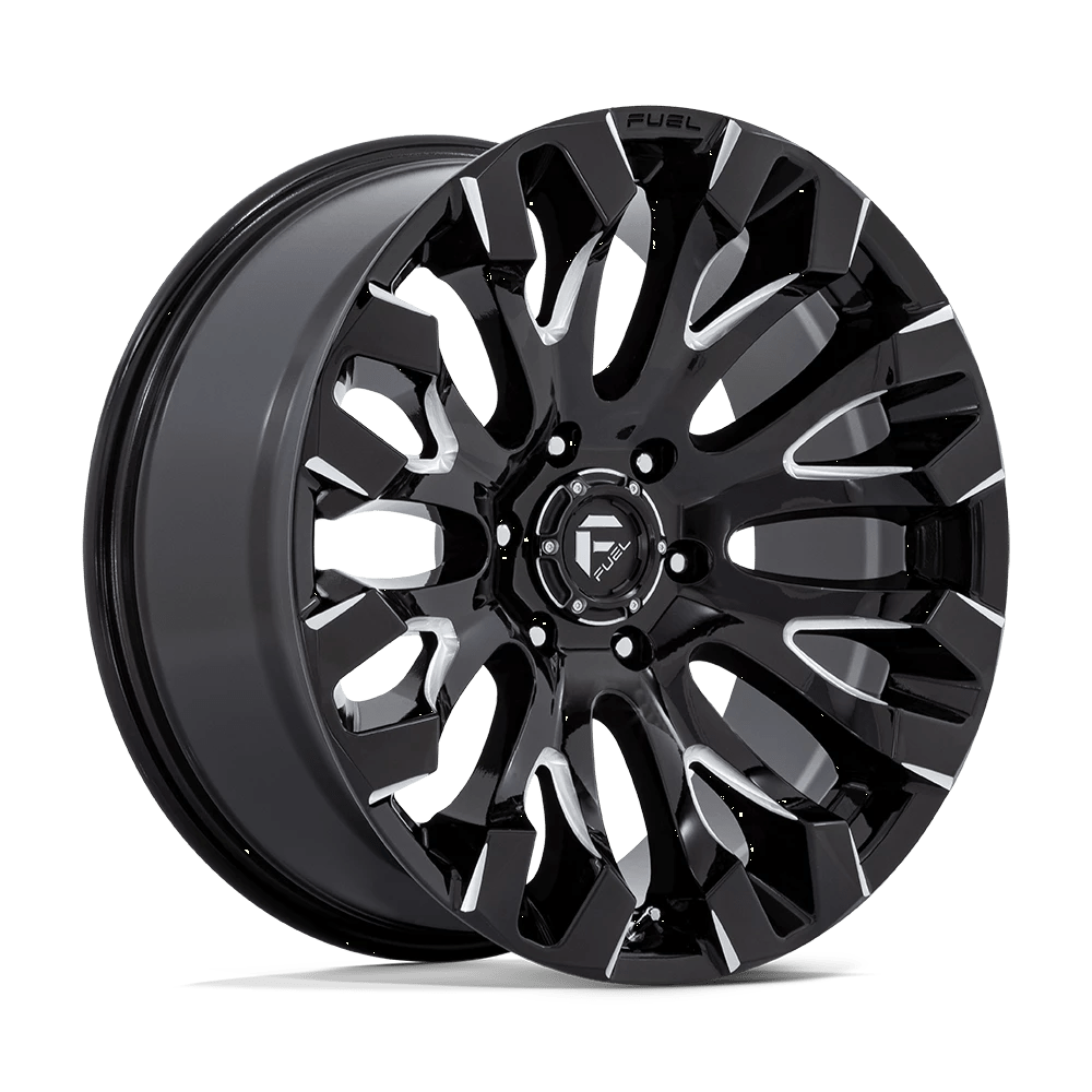 Fuel 1PC D828 QUAKE Wheel | Gloss Black Milled