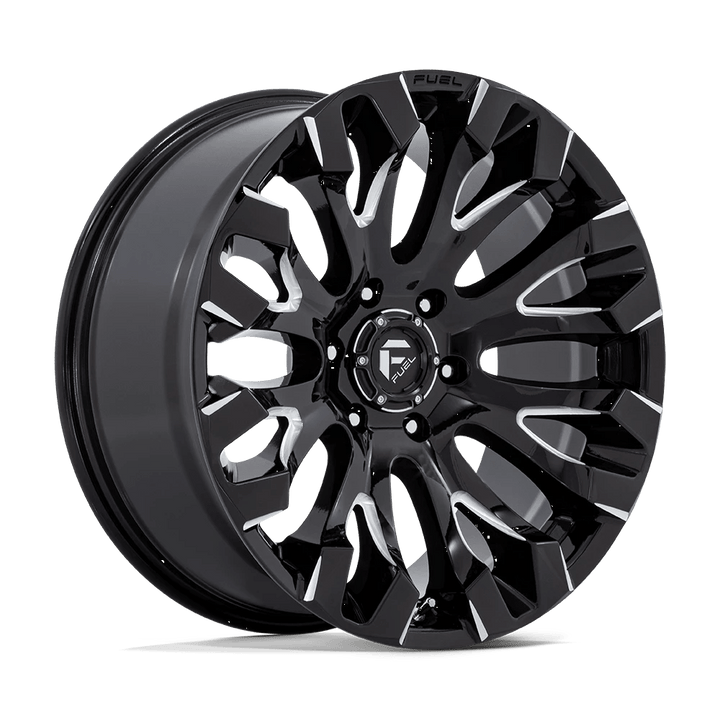 Fuel 1PC D828 QUAKE Wheel | Gloss Black Milled