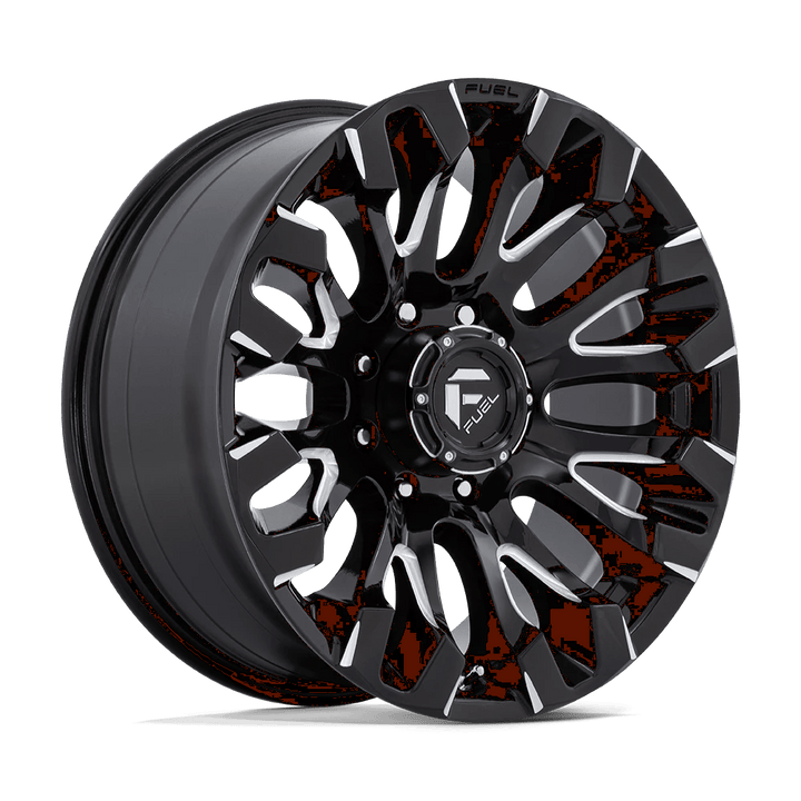 Fuel 1PC D828 QUAKE Wheel | Gloss Black Milled