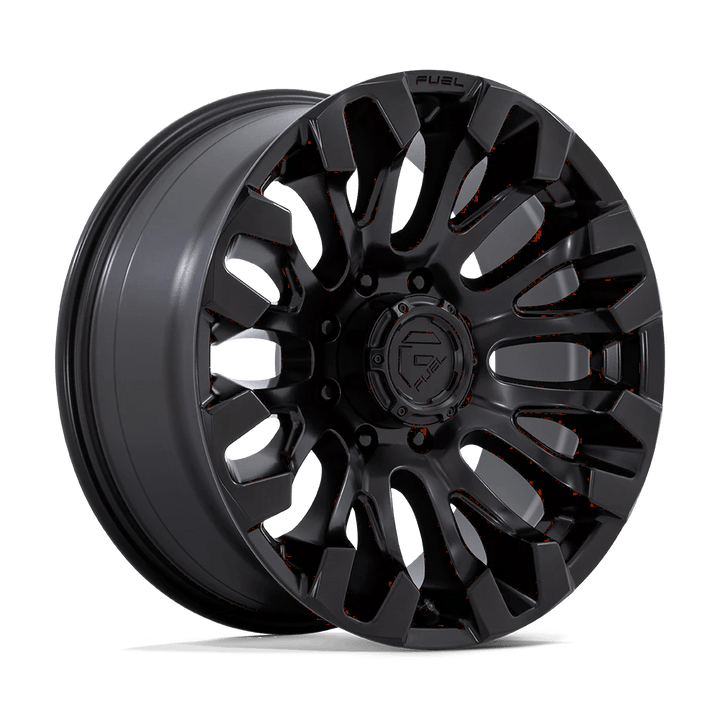 Fuel 1PC D831 QUAKE Wheel | Blackout