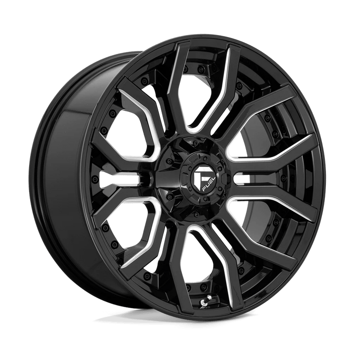 Fuel 1PC D711 RAGE Wheel | Gloss Black Milled