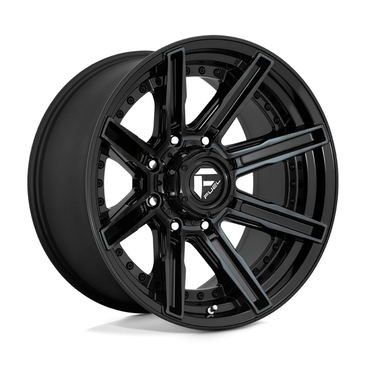 Fuel 1PC D708 ROGUE Wheel | Gloss Machined Double Dark Tint