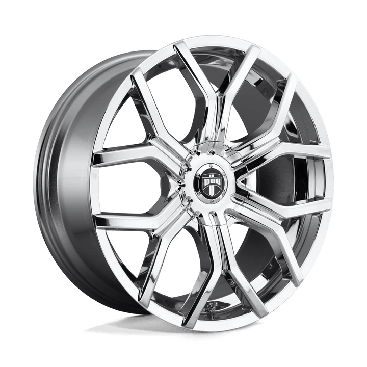 DUB 1PC S207 ROYALTY Wheel | Chrome Plated