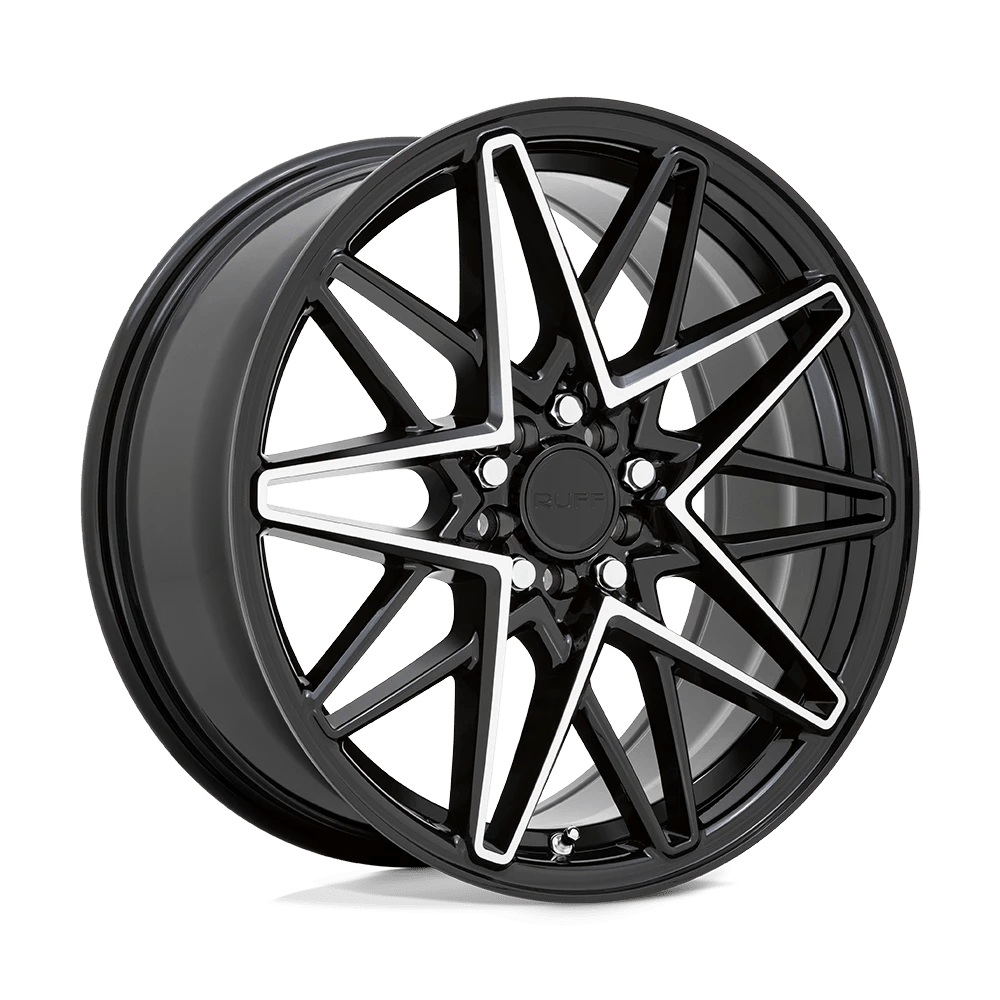 Ruff CLUTCH Wheel | Gloss Black W/ Machined Face