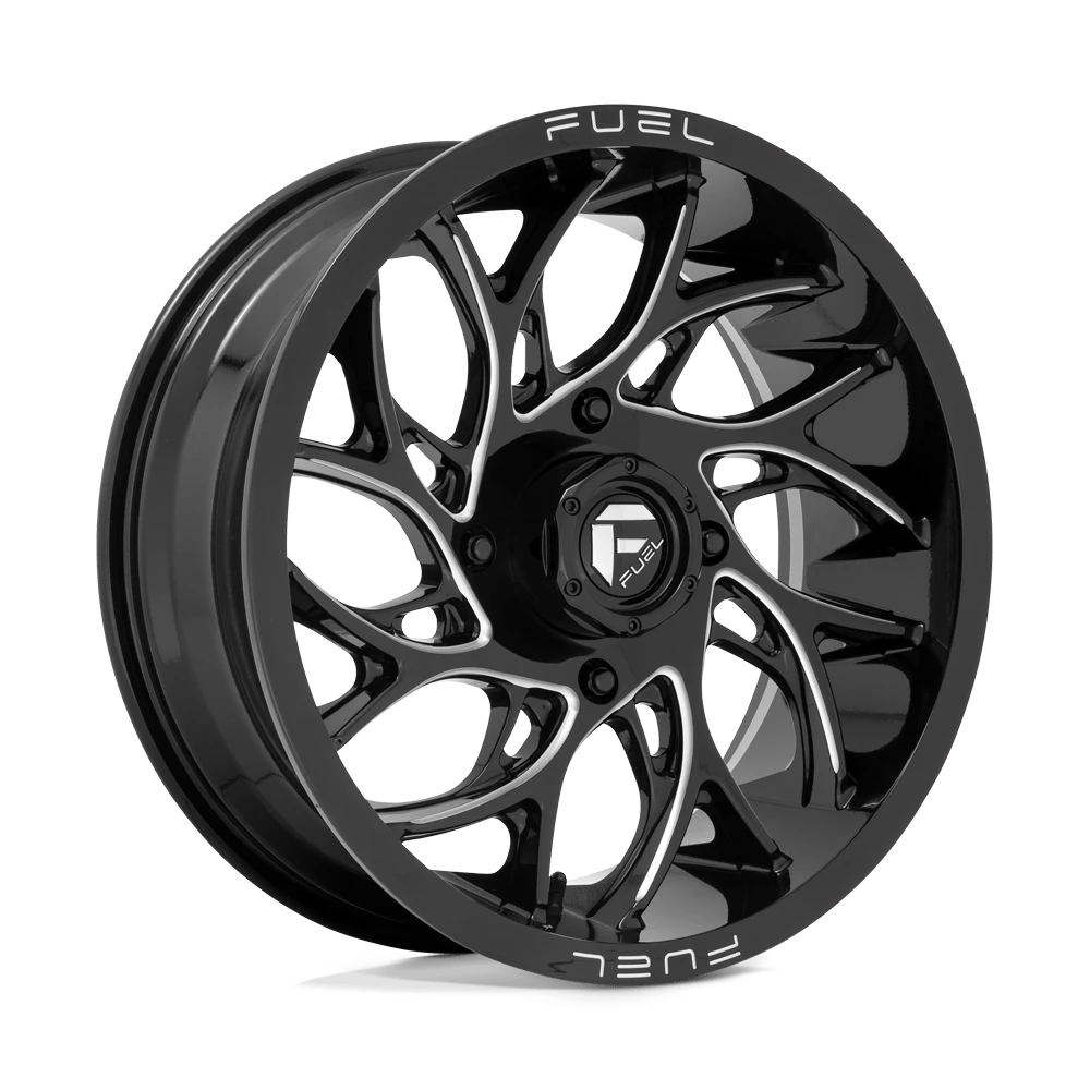 Fuel UTV D741 RUNNER Wheel | Gloss Black Milled
