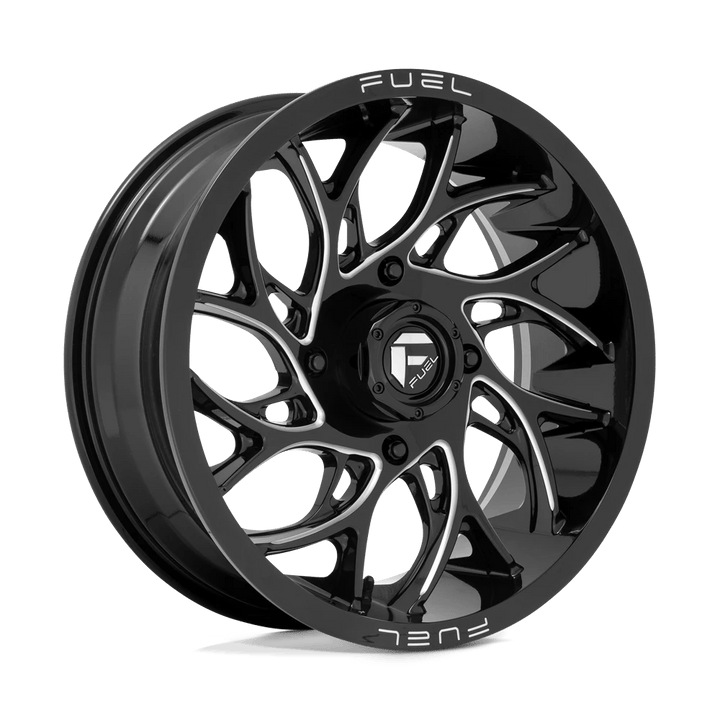 Fuel UTV D741 RUNNER Wheel | Gloss Black Milled