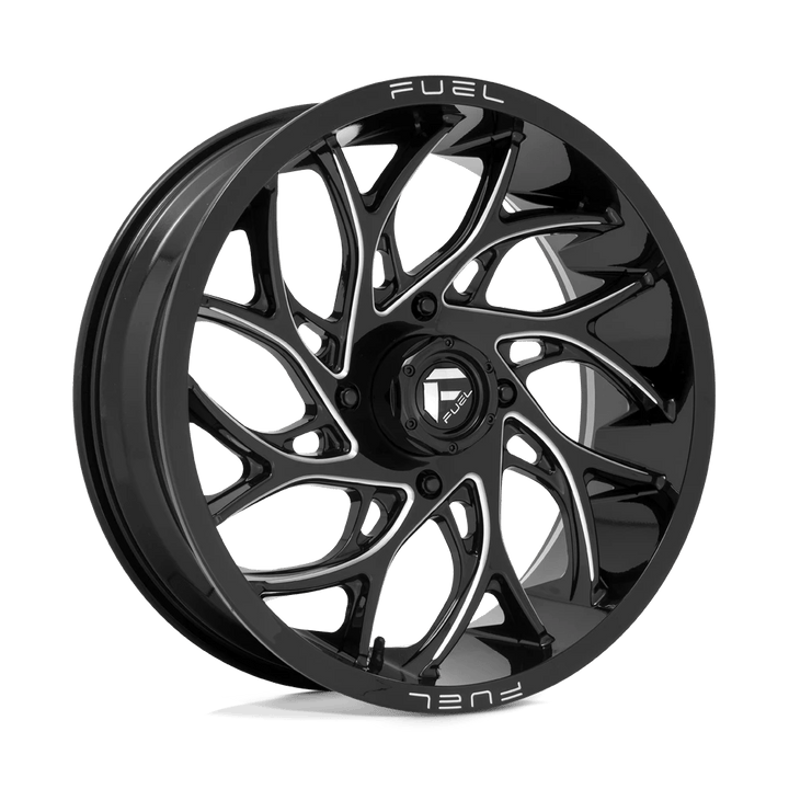 Fuel UTV D741 RUNNER Wheel | Gloss Black Milled