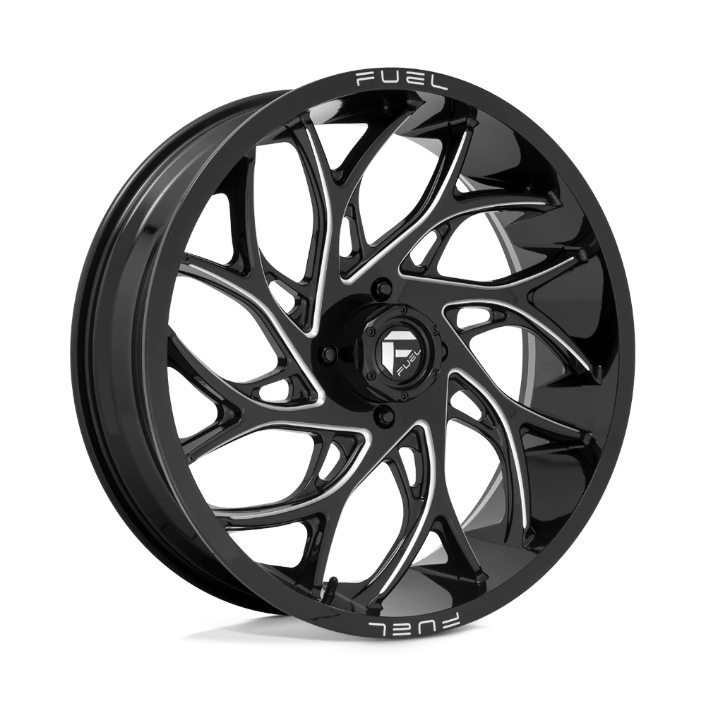 Fuel UTV D741 RUNNER Wheel | Gloss Black Milled