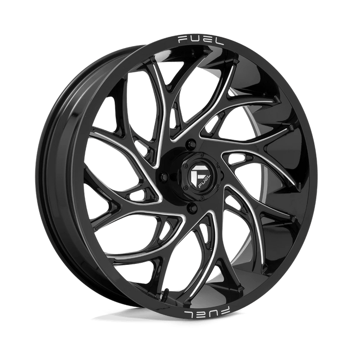 Fuel UTV D741 RUNNER Wheel | Gloss Black Milled