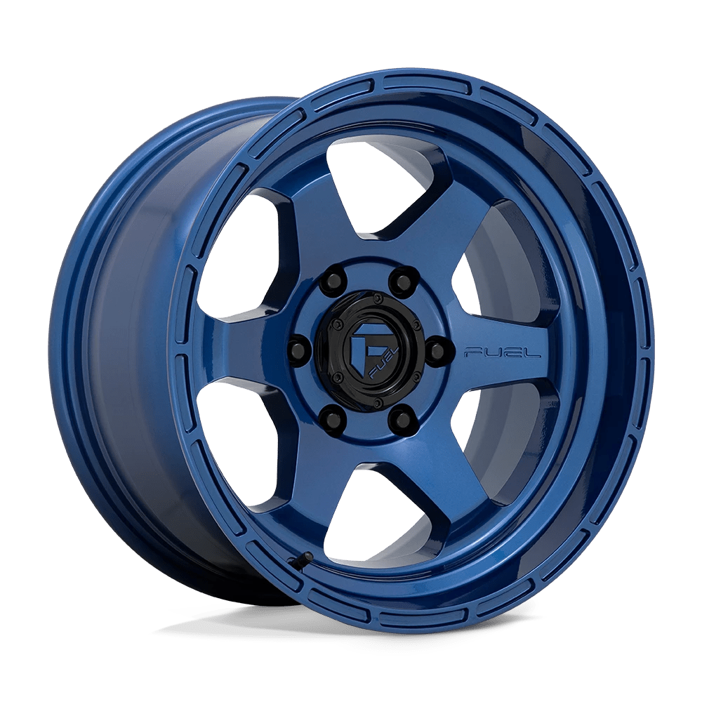 Fuel 1PC D739 SHOK Wheel | Dark Blue