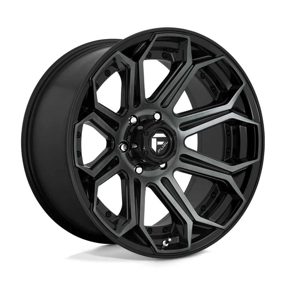 Fuel 1PC D704 SIEGE Wheel | Gloss Machined Double Dark Tint
