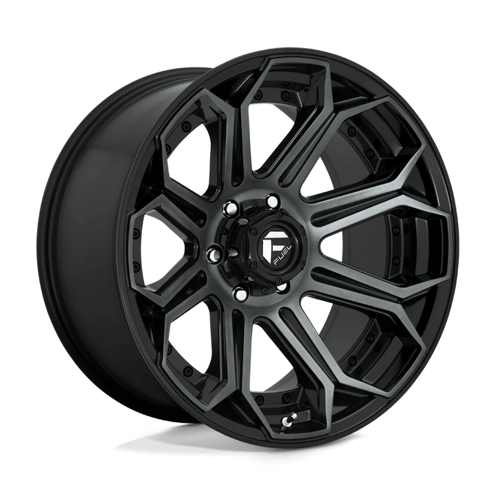Fuel 1PC D704 SIEGE Wheel | Gloss Machined Double Dark Tint