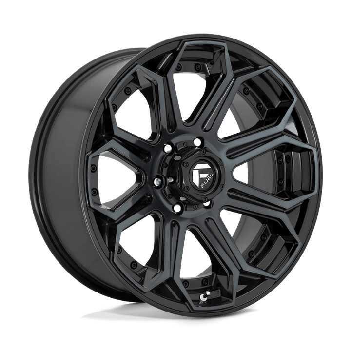 Fuel 1PC D704 SIEGE Wheel | Gloss Machined Double Dark Tint