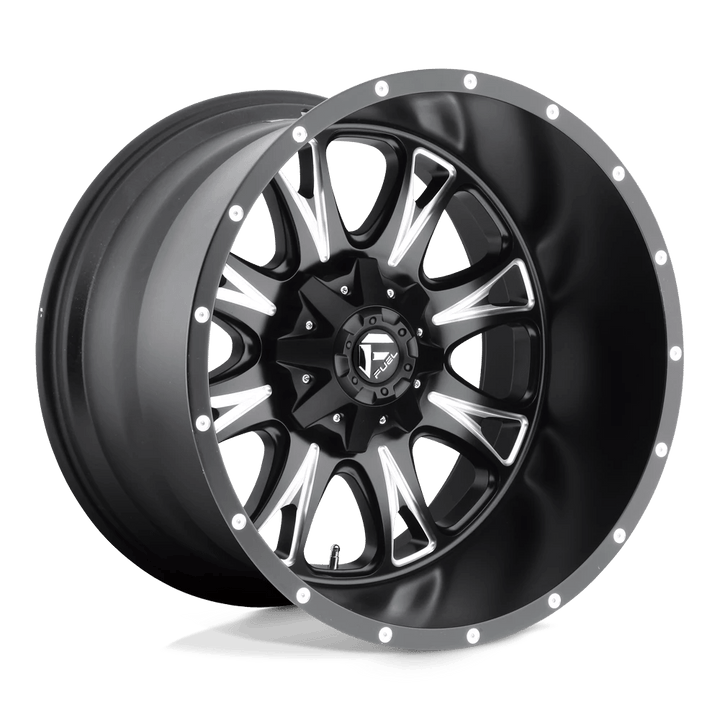 Fuel 1PC D513 THROTTLE Wheel | Matte Black Milled