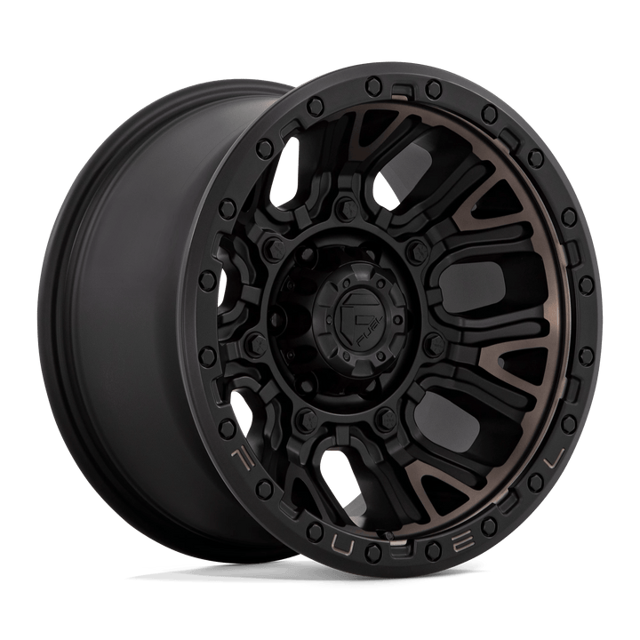 Fuel 1PC D824 TRACTION Wheel | Matte Black W/ Double Dark Tint