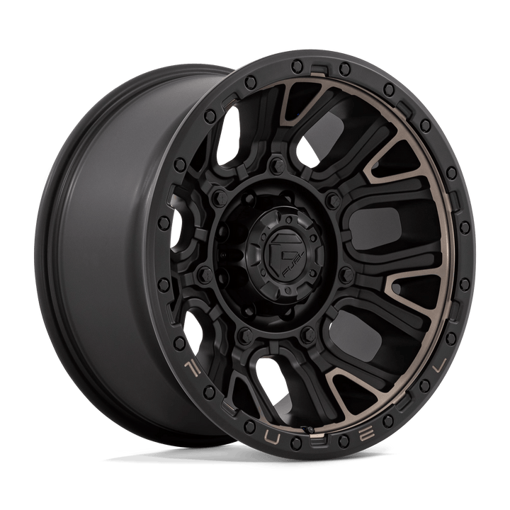 Fuel 1PC D824 TRACTION Wheel | Matte Black W/ Double Dark Tint