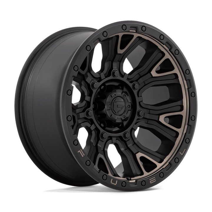 Fuel 1PC D824 TRACTION Wheel | Matte Black W/ Double Dark Tint