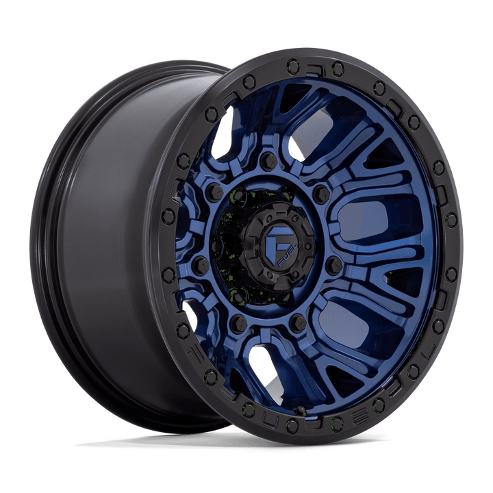 Fuel 1PC D827 TRACTION Wheel | Dark Blue W/ Black Ring