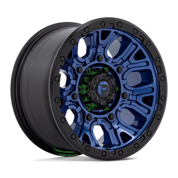 Fuel 1PC D827 TRACTION Wheel | Dark Blue W/ Black Ring