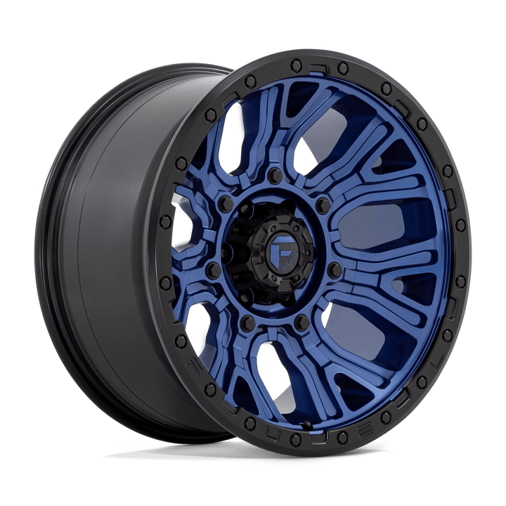 Fuel 1PC D827 TRACTION Wheel | Dark Blue W/ Black Ring