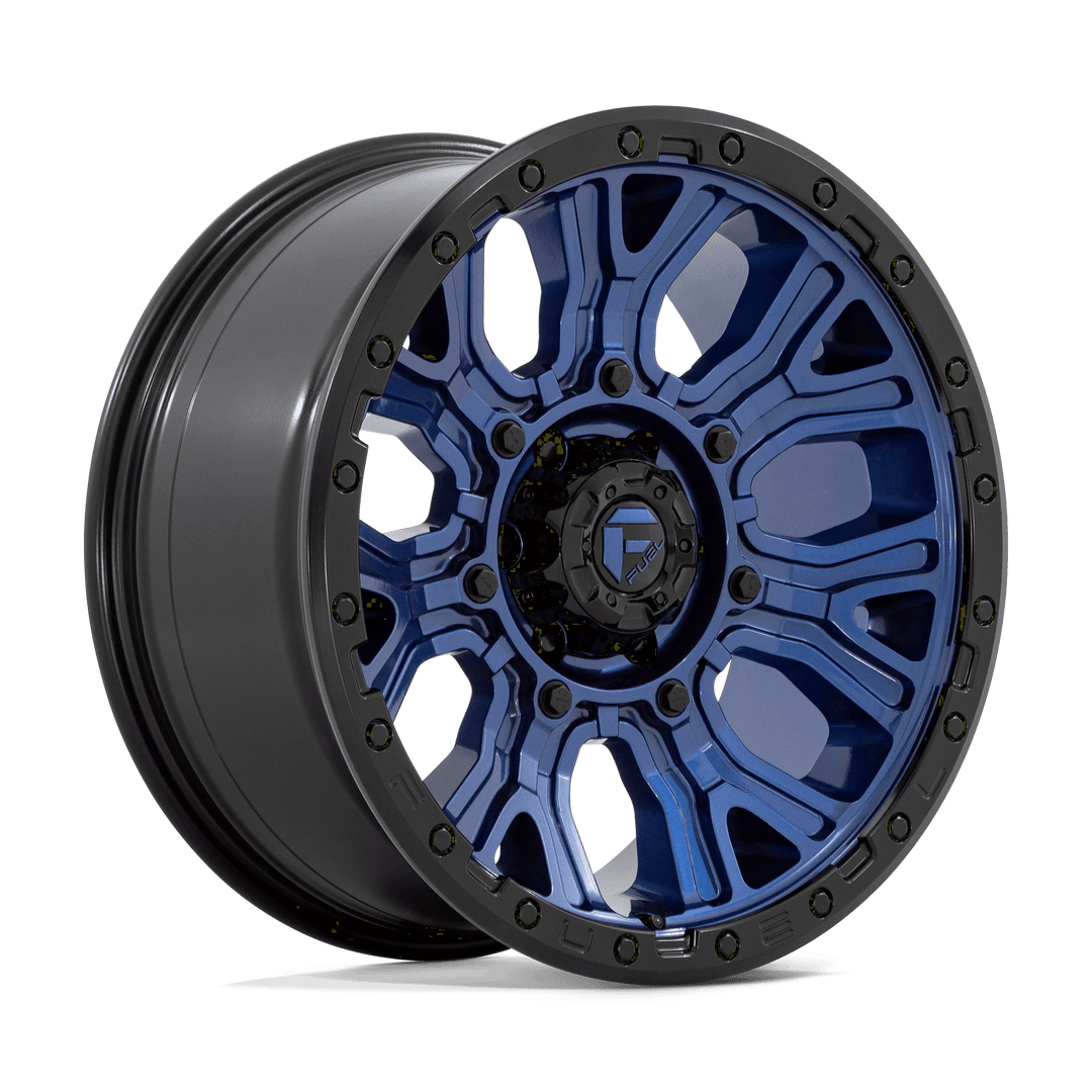 Fuel 1PC D827 TRACTION Wheel | Dark Blue W/ Black Ring
