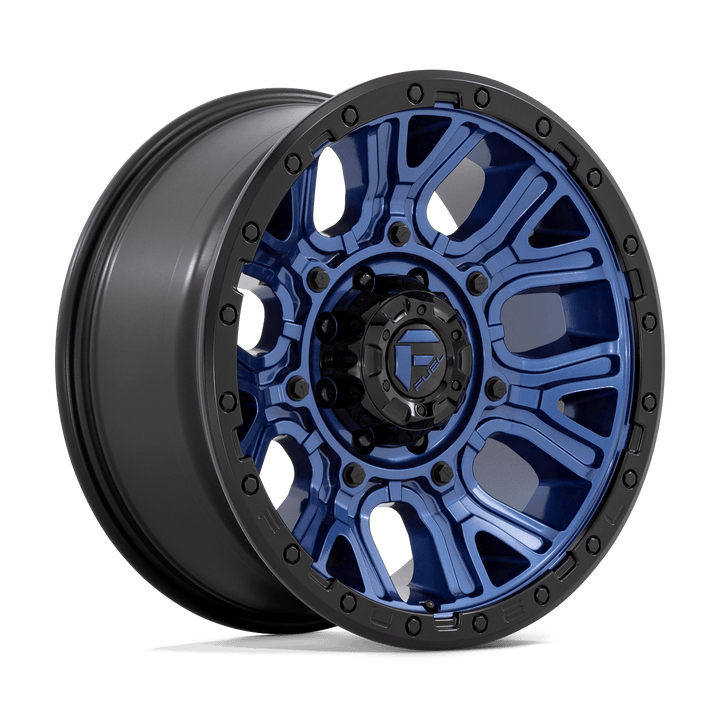 Fuel 1PC D827 TRACTION Wheel | Dark Blue W/ Black Ring