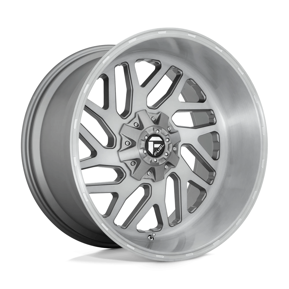 Fuel 1PC D715 TRITON PLATINUM Wheel | Brushed Gun Metal Tinted Clear