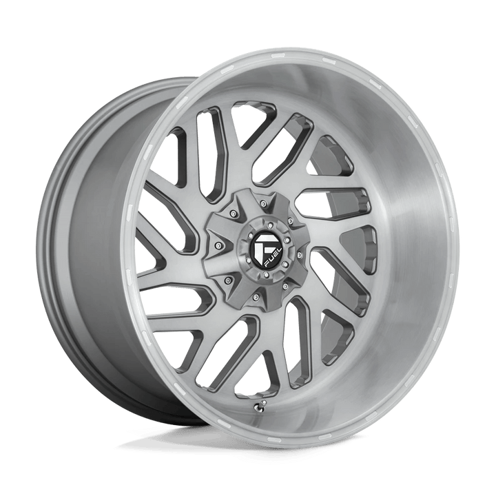 Fuel 1PC D715 TRITON PLATINUM Wheel | Brushed Gun Metal Tinted Clear