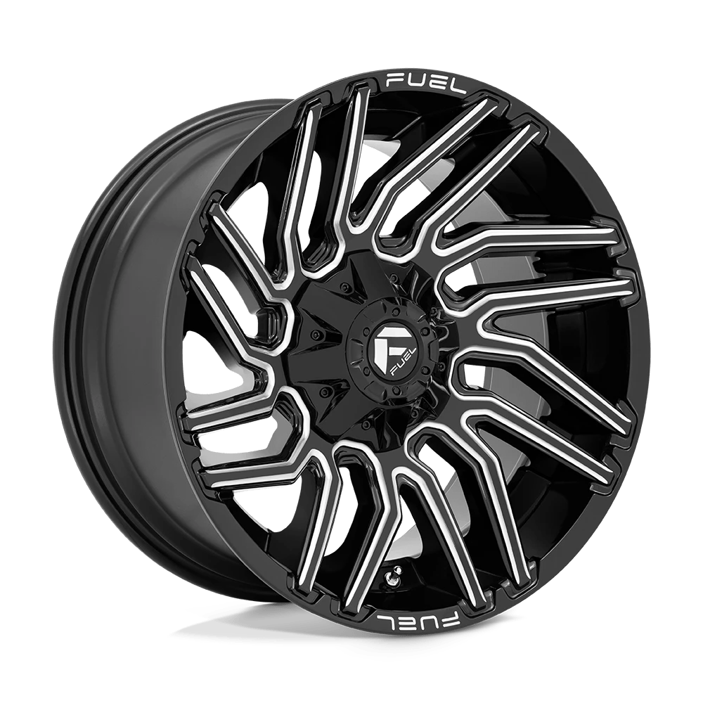 Fuel 1PC D773 TYPHOON Wheel | Gloss Black Milled