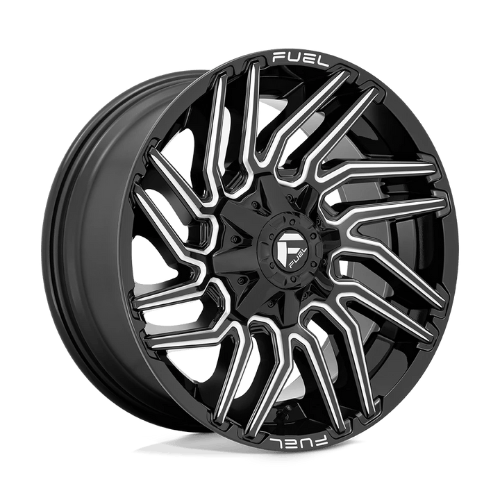 Fuel 1PC D773 TYPHOON Wheel | Gloss Black Milled