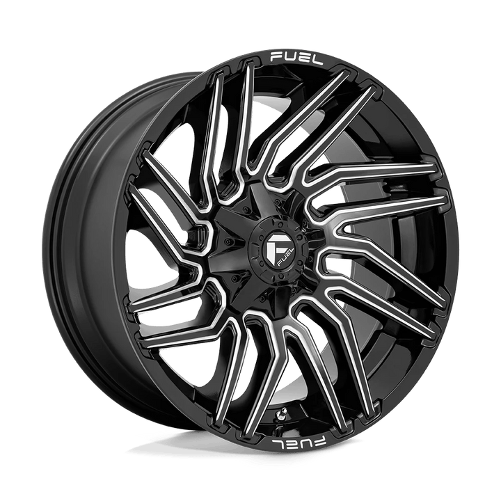 Fuel 1PC D773 TYPHOON Wheel | Gloss Black Milled