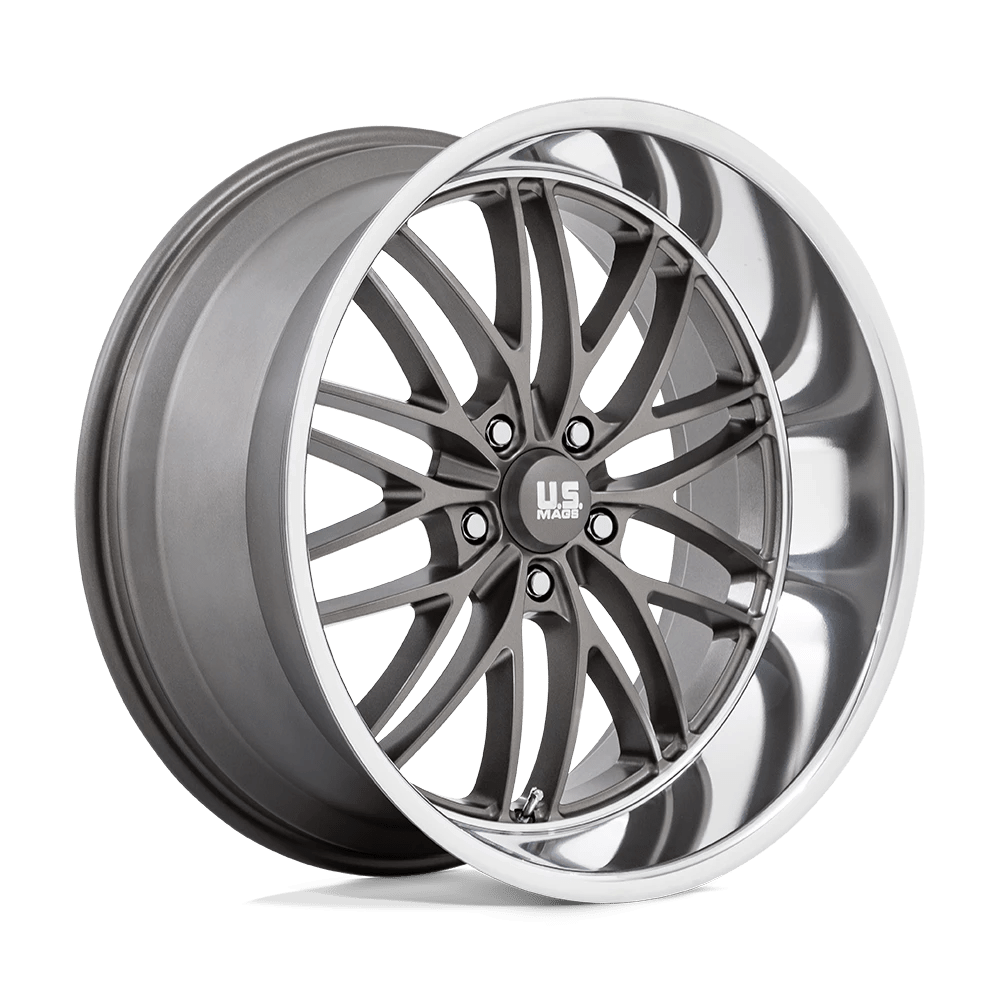 US Mag 1PC U139 SANTA CRUZ Wheel | Anthracite W/ Diamond Cut Lip