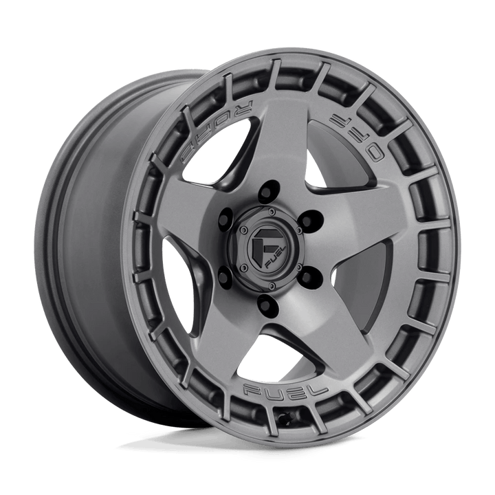 Fuel 1PC D734 WARP Wheel | Matte Gun Metal