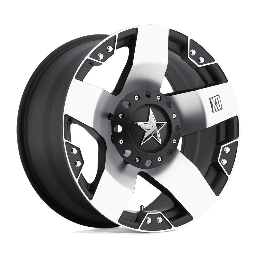XD XD775 ROCKSTAR Wheel | Machined Face W/ Blk Windows