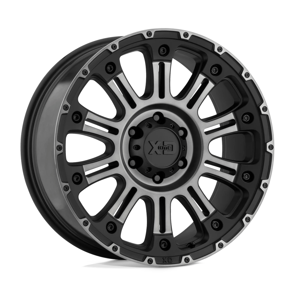 XD XD829 HOSS II Wheel | Satin Black Mach W/ Gray Tint
