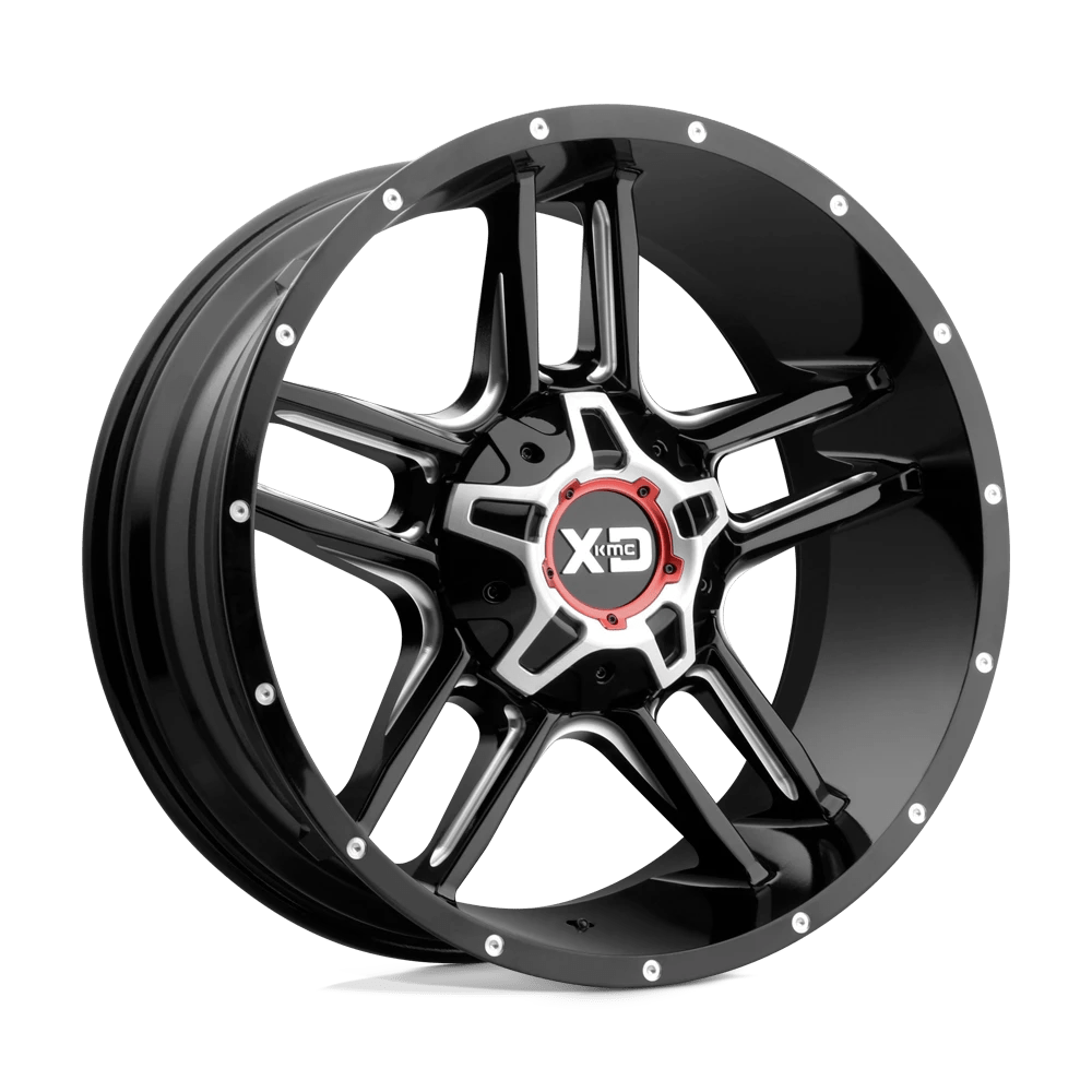 XD XD839 CLAMP Wheel | Gloss Black Milled