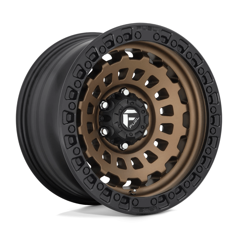 Fuel 1PC D634 ZEPHYR Wheel | Matte Bronze Black Bead Ring