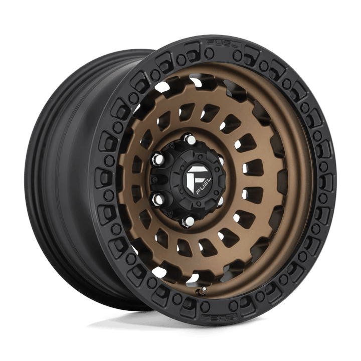 Fuel 1PC D634 ZEPHYR Wheel | Matte Bronze Black Bead Ring