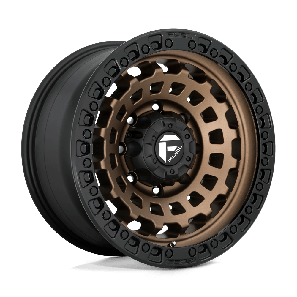 Fuel 1PC D634 ZEPHYR Wheel | Matte Bronze Black Bead Ring