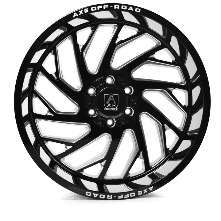 AXE ZEUS Wheel | Gloss Black Milled