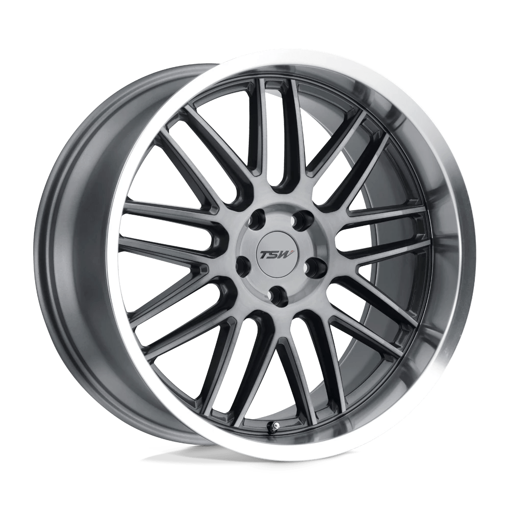 TSW AVALON Wheel | Gunmetal W/ Brushed Gunmetal Face & Machined Lip